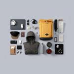 Рюкзак походный 23 л Quechua NH500 Escape Rolltop, желтый - фото 3