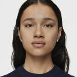 Серьги Tous Thick Hoop Tous Basics, серебро - фото 6