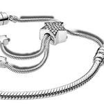 Pandora Серебряный браслет 925 пробы для женщин Silver - фото 6