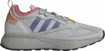 Кроссовки Adidas Wmns ZX 2K Boost 'Grey Crew Blue', серый - фото