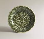 Тарелка Zara Home Cabbage Stoneware Side, 14 см, зеленый - фото