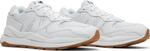 Кроссовки New Balance 57/40 'White Gum', белый - фото 9