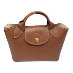 LONGCHAMP Текстурированная кожаная мини-сумка - фото 2