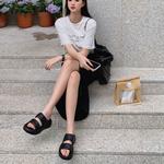 MADALLO Женские слайдеры белые, цвет White - фото 6