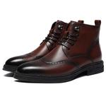 Мужские ботинки Cahhrrn X Martin Boot Men Beige Laorentou - фото 10