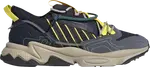 Кроссовки Adidas Ozweego Zip 'Legend Ink Yellow', синий - фото 2