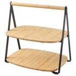 Поднос Ikea Fullspackad, 28x20 см, деревянный - фото