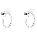 Серьги Tous Les Classiques Large, белое золото/жемчуг/бриллиант - фото 3