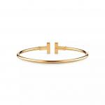 Браслет Tiffany & Co. T Wire, золото - фото 3