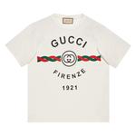 Футболка Gucci Firenze 1921 T-Shirt White, белый - фото 2