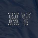 MLB Пуховик унисекс морской синий, Marine Blue - фото 7