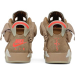 Кроссовки Travis Scott x Air Jordan 6 Retro British Khaki, загар - фото 6