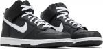 Кроссовки Nike Dunk High GS 'Anthracite White', черный - фото 9