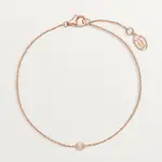 Браслет Cartier d'Amour Small, розовое золото/бриллиант - фото