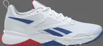 Кроссовки nfx 'white vector blue' Reebok, белый - фото 2