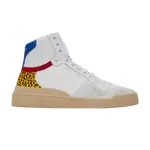 Ботинки Saint Laurent SL-24 Mid, белый - фото