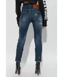 Джинсы, крутая девчонка Dsquared2, синий - фото 4