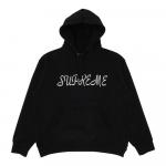 Толстовка Supreme Script Hooded, чёрный - фото 2