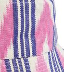 Хлопковая панама с принтом Хейли Isabel Marant, экрю - фото 4