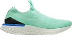 Кроссовки Nike Wmns Epic Phantom React Flyknit 'Hyper Turquoise', зеленый - фото 2