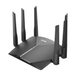 Wi-Fi роутер D-Link DIR-3040-U, черный - фото 2