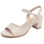 Женские сандалии на одной брезке DUSTO, белые - фото 3