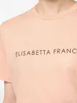 Футболка с логотипом Elisabetta Franchi, розовый - фото 3