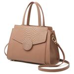 PAYOT Кожаная сумка через плечо, Milk Tea - фото 5