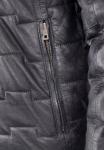 Куртка bugatti Leather jacket, Navy/Dark Blue - фото 5