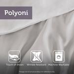 Полный комплект одеял Madison Park Essentials Cadence, 24 предмета, с простынями и шторами, черный - фото 12