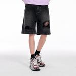 Джинсовые шорты унисекс ER, синие - фото 11