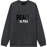 Свитшот мужской Alpha Industries, серый - фото 2