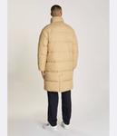 Пуховик мужской Tommy Jeans длинный с воротником-стойкой, бежевый - фото 2