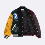 Бомбер Supreme x MM6 Maison Margiela Split Varsity, мультиколор - фото 3