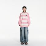 Nerdy Свитшот унисекс розовый - фото 6