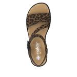 Сандалии с ремешками Rieker, Brown - фото 6