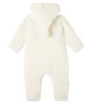 Детский шерстяной комбинезон с капюшоном Binibamba, Milk - фото 4