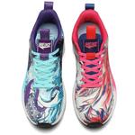 MEIKE Кроссовки Unisex Low top Mismatched, Purple Moon, Plum Red - фото 5