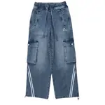 Nerdy Джинсы унисекс темно-синие - фото