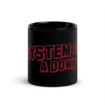 Кружка System Of A Down SOAD Hollywood, черный - фото