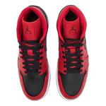 Кроссовки Nike Air Jordan 1 Mid, красный - фото 4