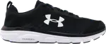 Кроссовки Under Armour Charged Assert 8 Black White, черный - фото