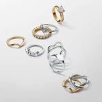 Кольцо Pandora Timeless Sparkling Intertwined Wave, серебро - фото 5