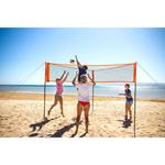 Волейбольная сетка HAMMER Sharknet, оранжевый - фото 3