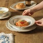 Набор посуды Kawasimaya, кремовый/синий/бежевый, 4 тарелки 21,5 см - фото 8