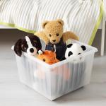 VESSLA ВЕССЛА Ящик на колесах, белый, 39x39 см IKEA - фото 4