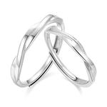 KADER Серебряное кольцо S925 унисекс серебристо-белое - фото 7