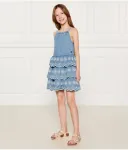 Джинсовое платье Guess, синий - фото 2