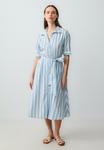 Платье Jimmy Key ELBOW SLEEVE STRIPED MIDI, Blue - фото