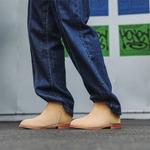 Chi Wolf Бежевые мужские ботинки Beige - фото 6